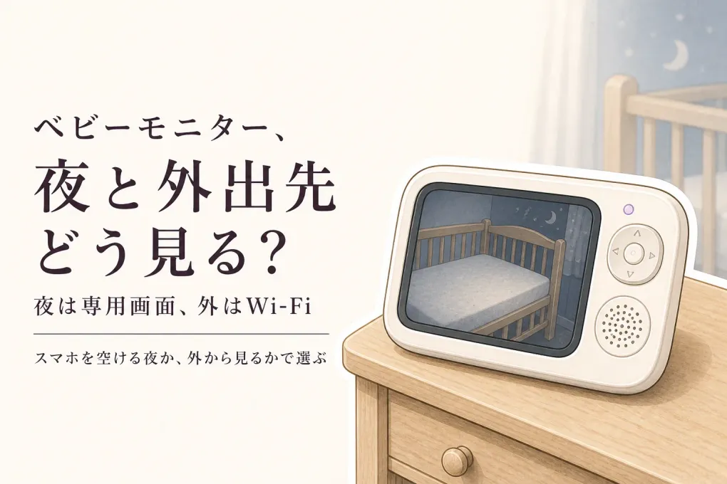 【ランキング】楽天のベビーモニターをレビュー数順に比較｜専用モニター型とWi-Fi型を夜・外出先で選ぶ